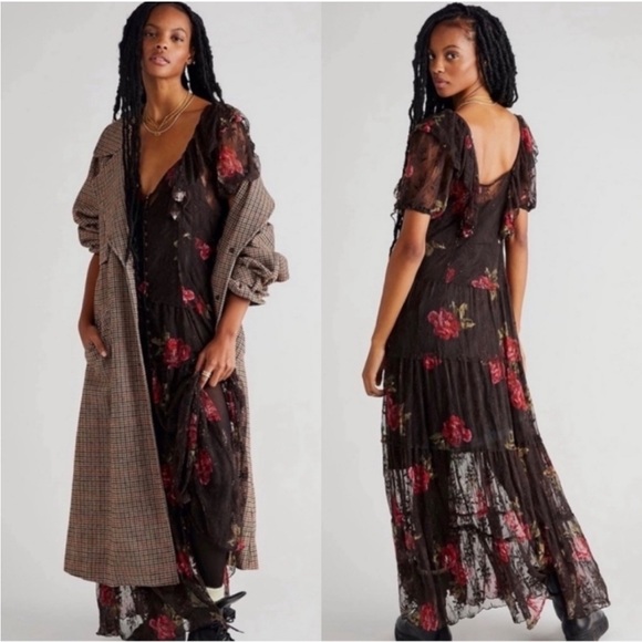 RARE Free People Maxi Dress - Picture 2 of 8